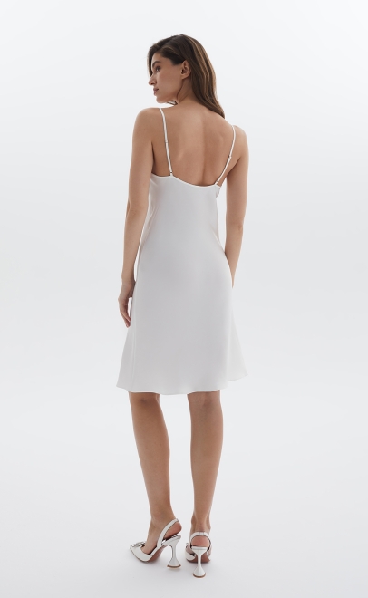 Сорочка женская из вискозы с кружевом  (61800-1) фото