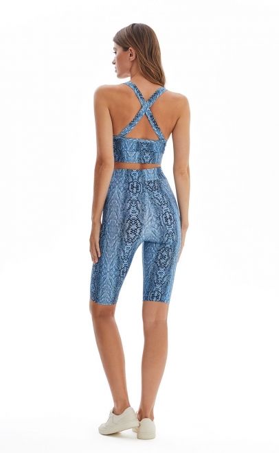 Шорты женские летние питон (210301LS-1) фото