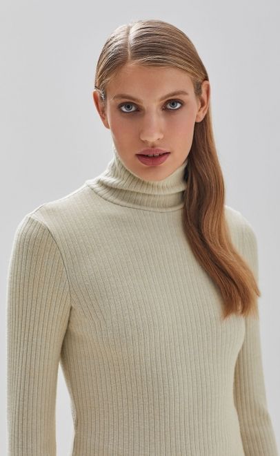 Водолазка женская холодный бежевый (51990-5) фото