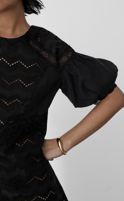 Платье женское чёрный (55478-3) фото