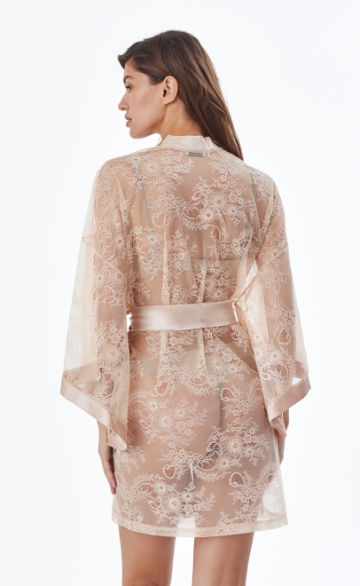 Кружевное кимоно  (54084-16) фото