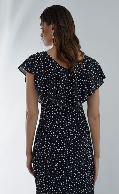 Платье летнее женское чёрный (56474-2) фото