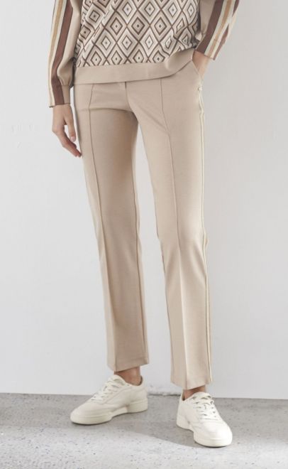 Брюки женские бежевый (30506-2) фото