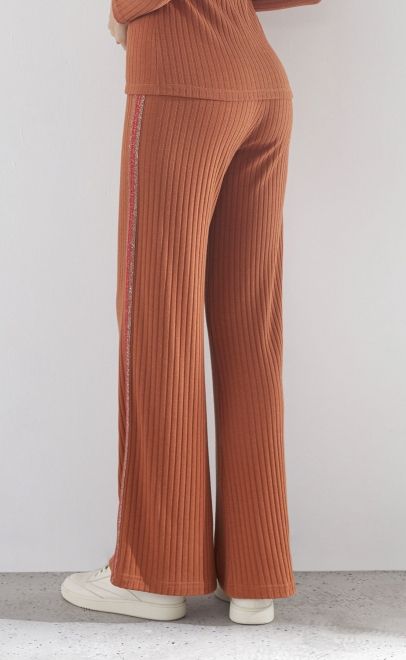 Брюки женские терракотовый (30495-1) фото