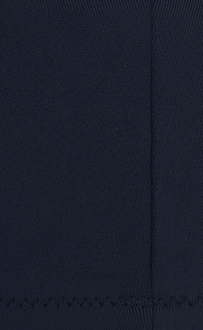 Верх купальника-лиф майка, укороченный, без застежки и съемным вкладышем тёмно-синий (212056L) фото