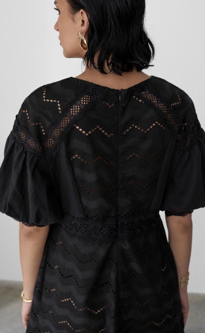 Платье женское чёрный (55478-3) фото