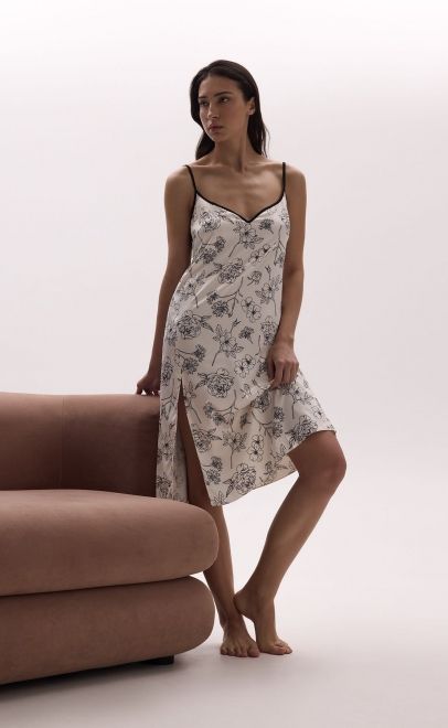 Сорочка женская молочный (60615) фото