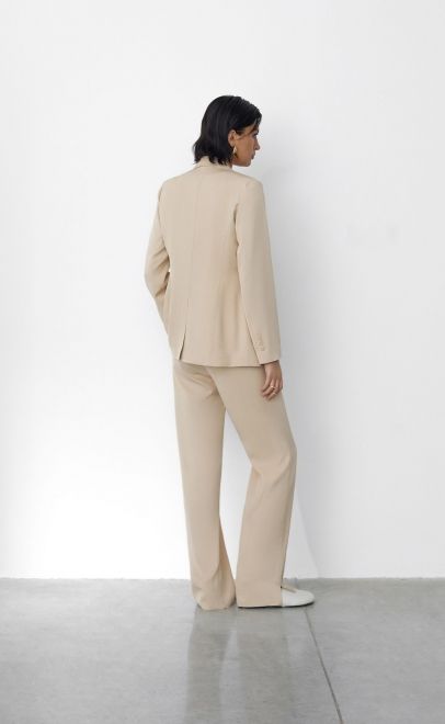 Жакет женский бежевый (61870-2) фото