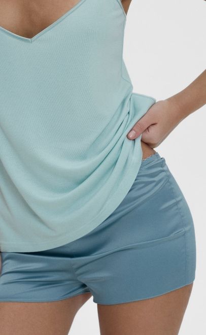 laete Пижама с шортами женская мятный (30597) фото