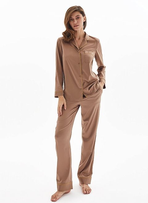 Пижама с брюками фото