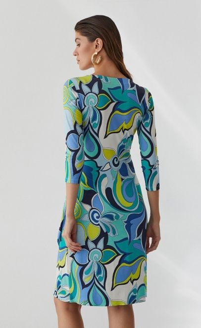 Платье летнее женское бирюзовый (56516-1) фото