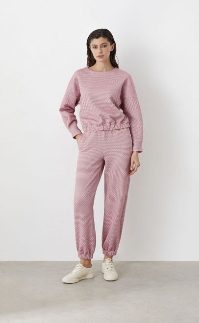 Брюки женские розовый (30529) фото