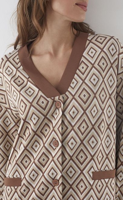 Кардиган женский коричневый (30498-1) фото