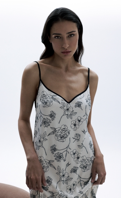 Сорочка женская молочный (60615) фото