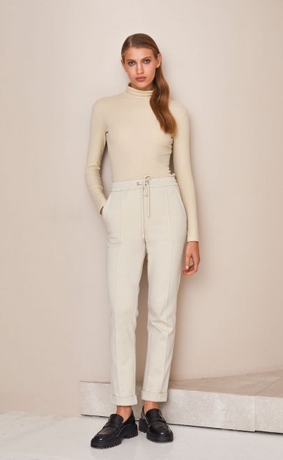 Водолазка женская молочный (61766-2) фото