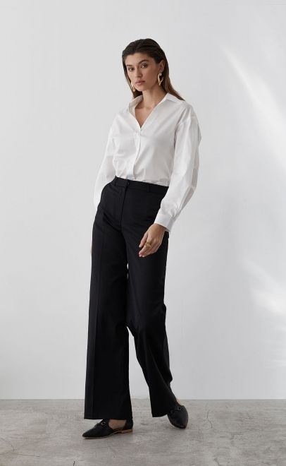 Брюки женские чёрный (13015) фото