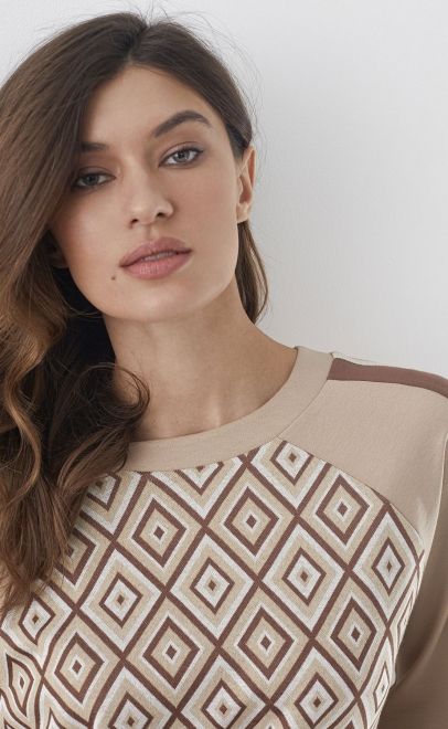 Джемпер женский бежевый (30502-2) фото