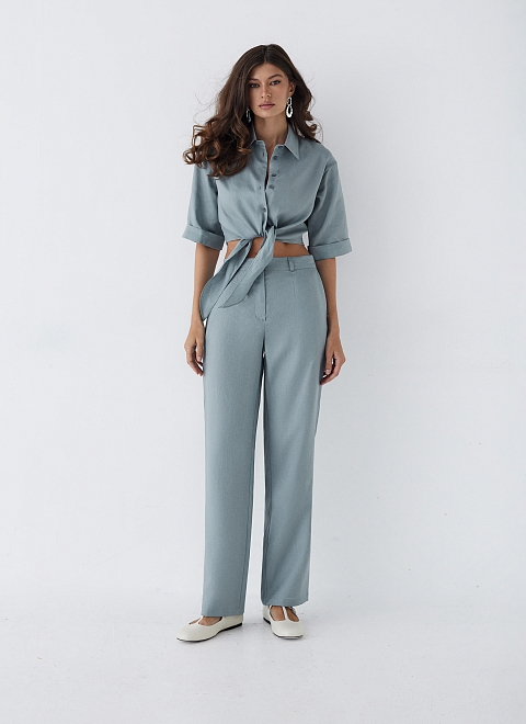 Брюки летние женские фото