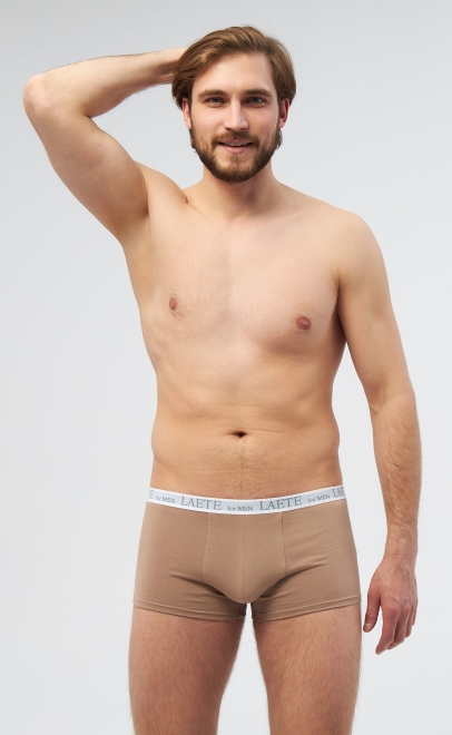 Трусы-боксеры кофейный (ZH001-1) фото