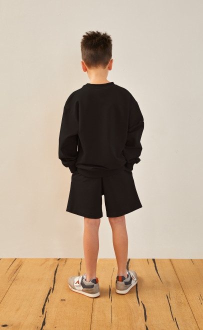 Шорты для мальчика  чёрный (30433-5) фото