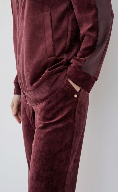 Костюм домашний женский темный шоколад (20466-3) фото