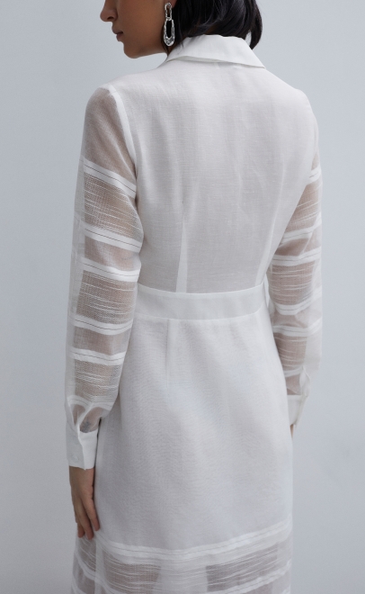 Платье женское белый (61943-1) фото