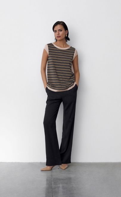 Топ женский графитовый (56496-1) фото