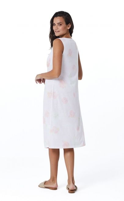 Сорочка женская из вискозы розовый (56227-5-1) фото