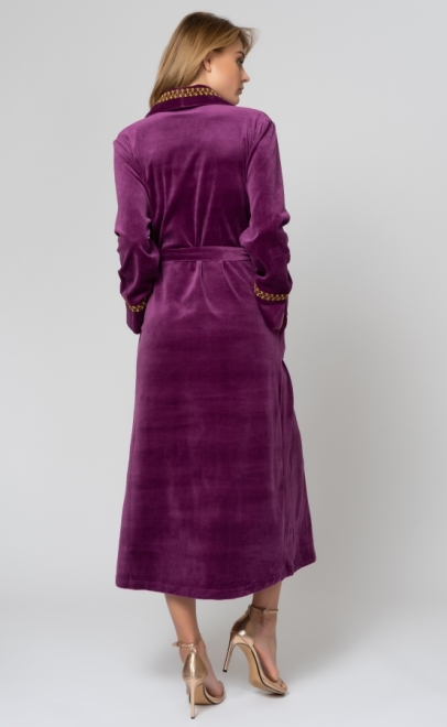 Халат велюровый  (20348-2) фото