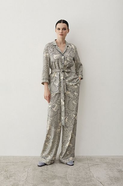 laete Пижама с брюками из вискозы женская