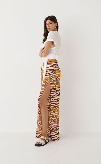 laete Брюки женские оранжево-бордовый (62110-1) фото