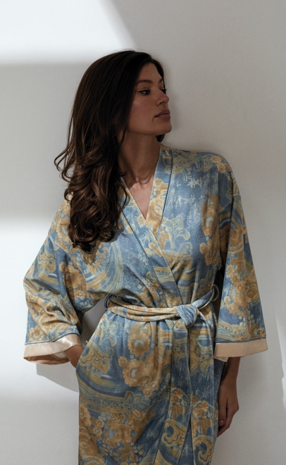 Халат домашний  (20476-2) фото