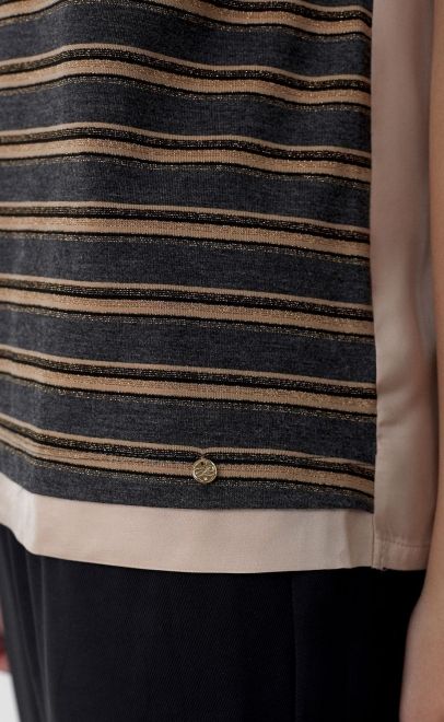 Топ женский графитовый (56496-1) фото