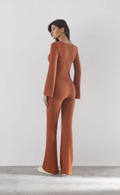 Топ женский терракотовый (30492-1) фото