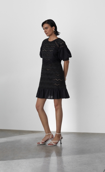 Платье женское чёрный (55478-3) фото