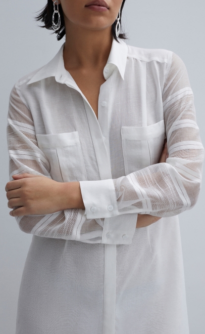 Платье женское белый (61943-1) фото