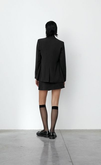 Жакет женский чёрный (61870-3) фото