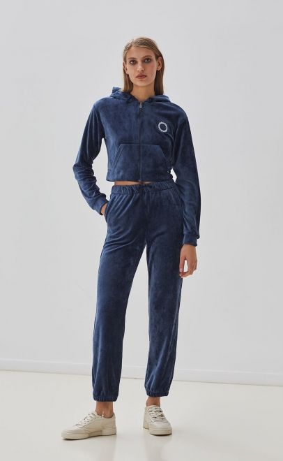 Толстовка женская тёмно-синий (20424-1) фото