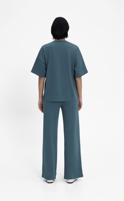 Пижама с брюками женская зелёный (55515-4) фото