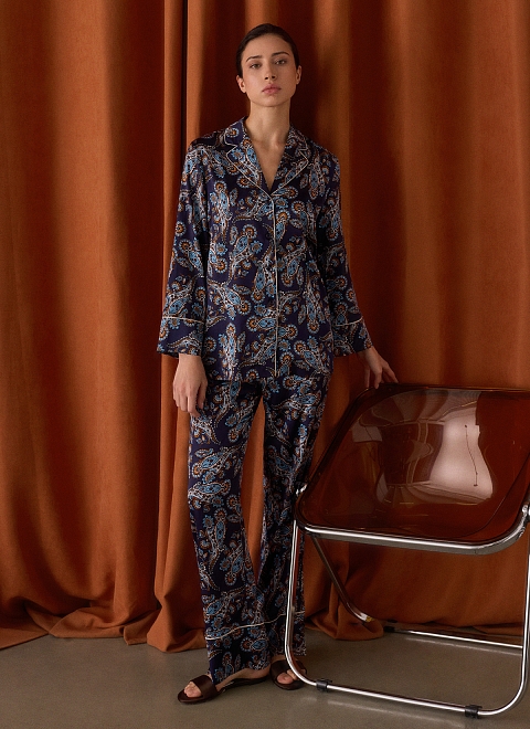 Пижама с брюками женская фото