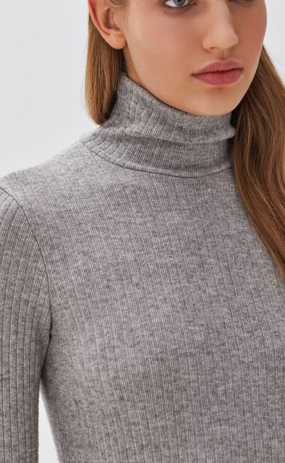 Водолазка женская серый (51990-4) фото