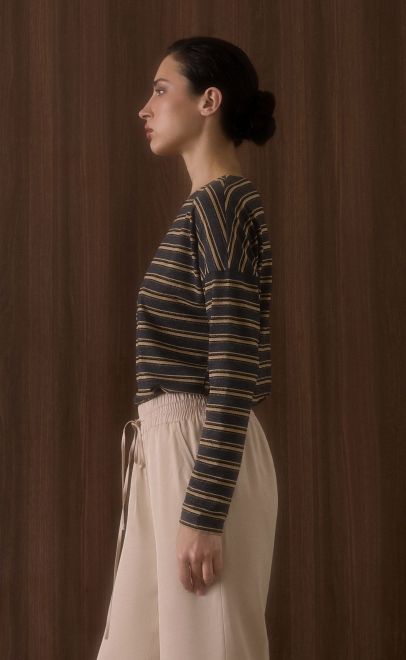 Лонгслив женский графитовый (56498-1) фото