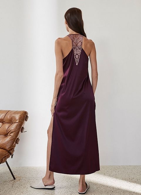 Сорочка женская с кружевом фото