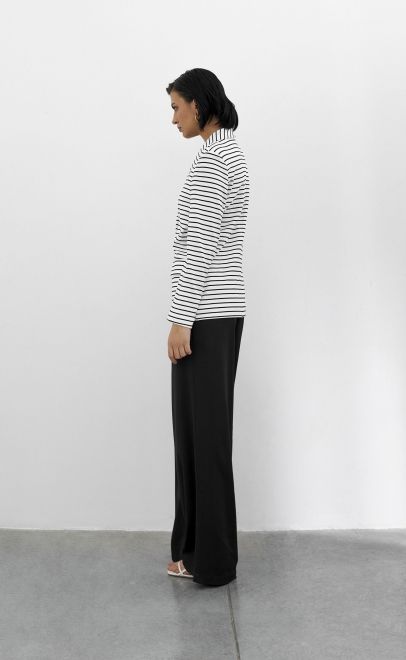 Жакет женский чёрно-белая (30544) фото