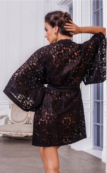 Кружевное кимоно  (54089-7) фото