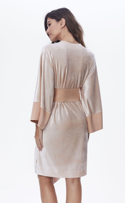 Халат домашний женский топлёное молоко (20452) фото