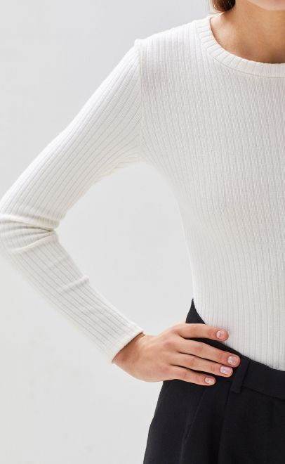 Боди женское молочный (51992-2) фото