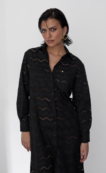 Платье женское чёрный (55483-3) фото