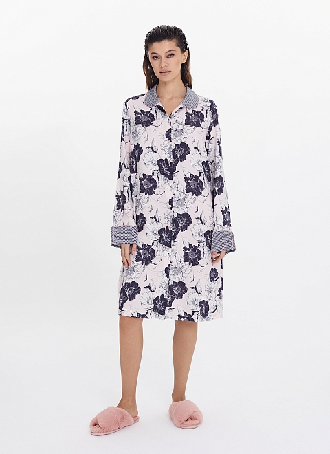 Рубашка-халат домашняя фото