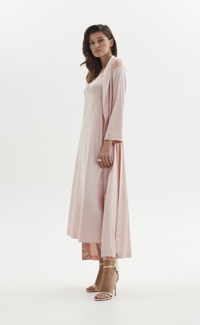 Сорочка женская с кружевом  (60556-4) фото